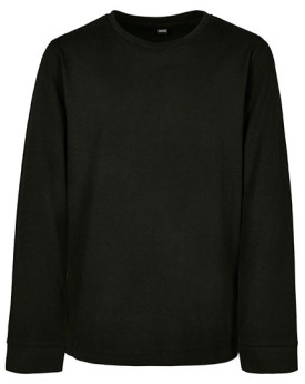 Tee shirt Personnalisé Manche Longue|avec liseré Col rond Enfant  200 g/m² - Build Your Brand BY135 - Tee shirt Personnalisé ...