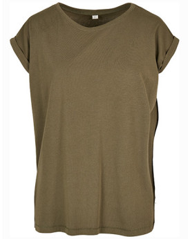 Tee shirt Personnalisé Manche Courte Col rond Femme  140 g/m² - Build Your Brand BY138 - Tee shirt Personnalisé avec marquage...