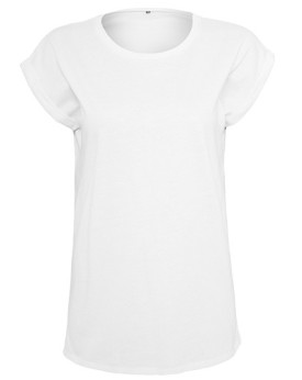 Tee shirt Personnalisé Manche Courte Col rond Femme  140 g/m² - Build Your Brand BY138 - Tee shirt Personnalisé avec marquage...