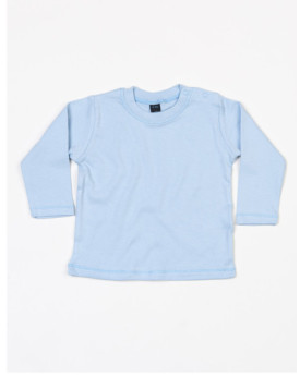 Tee shirt Personnalisé Manche Longue Col rond Enfant  200 g/m² - Babybugz BZ11 - Vêtements Enfant Personnalisés avec marquage...