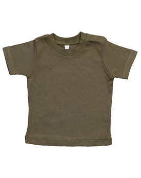 Tee shirt Personnalisé Manche Courte Col rond Enfant  200 g/m² - Babybugz BZ02 - Vêtements Enfant Personnalisés avec marquage...