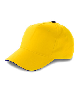 Casquettes personnalisée 100% coton - L-merch 9114 - Casquettes avec marquage broderie, flocage ou impression. Grossiste vete...