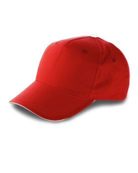 Casquettes personnalisée 100% coton - L-merch 9114 - Casquettes avec marquage broderie, flocage ou impression. Grossiste vete...