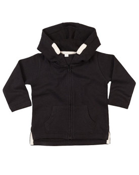 Sweat Personnalisée Manche Longue|avec liseré Enfant  250 g/m² - Babybugz BZ32 - Vêtements Enfant Personnalisés avec marquage...
