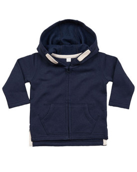 Sweat Personnalisée Manche Longue|avec liseré Enfant  250 g/m² - Babybugz BZ32 - Vêtements Enfant Personnalisés avec marquage...