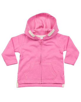 Sweat Personnalisée Manche Longue|avec liseré Enfant  250 g/m² - Babybugz BZ32 - Vêtements Enfant Personnalisés avec marquage...