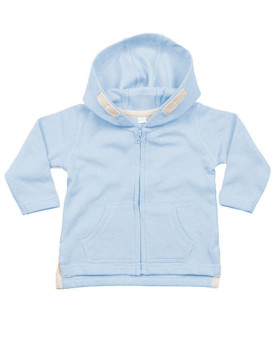 Sweat Personnalisée Manche Longue|avec liseré Enfant  250 g/m² - Babybugz BZ32 - Vêtements Enfant Personnalisés avec marquage...