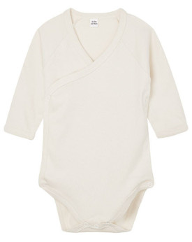 Grenouillères & pyjamas Personnalisés Manche Longue|Raglan V-Neck Enfant  200 g/m² - Babybugz BZ60 - Pyjamas avec marquage br...