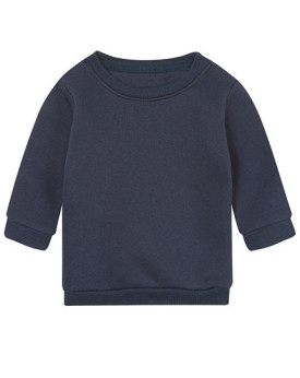 Sweat Personnalisée Manche Longue|avec liseré Bande de propreté|Col rond Enfant 280 g/m² - Babybugz BZ64 - Sweat Personnalisé...