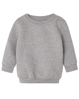 Sweat Personnalisée Manche Longue|avec liseré Bande de propreté|Col rond Enfant 280 g/m² - Babybugz BZ64 - Sweat Personnalisé...