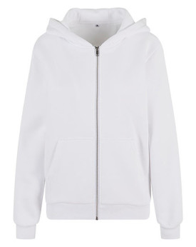 Sweat Personnalisée Manche Longue|avec liseré Femme  330 g/m² - Build Your Brand BY290 - Sweat Personnalisé avec marquage bro...