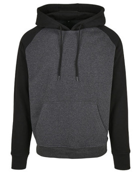 Sweat Personnalisé Raglan Homme 270 g/m² - Build Your Brand Basic BB005 - Sweat Personnalisé avec marquage broderie, flocage ...