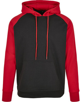 Sweat Personnalisé Raglan Homme 270 g/m² - Build Your Brand Basic BB005 - Sweat Personnalisé avec marquage broderie, flocage ...
