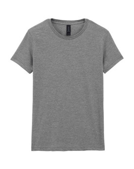 Tee shirt Personnalisé Manche Courte Duo 153 g/m² (White: 144 g/m²) - Gildan 64000L - Tee shirt Personnalisé avec marquage br...