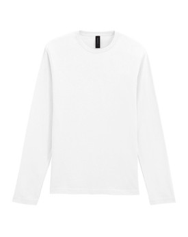 Tee shirt Personnalisé Manche Longue Unisexe Duo 153 g/m² (White: 144 g/m²) - Gildan 64400 - Tee shirt Personnalisé avec marq...