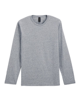 Tee shirt Personnalisé Manche Longue Unisexe Duo 153 g/m² (White: 144 g/m²) - Gildan 64400 - Tee shirt Personnalisé avec marq...