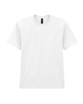 Tee shirt Personnalisé Manche Courte Duo 100% coton 183 g/m² (White: 180 g/m²) - Gildan 65000 - Tee shirt Personnalisé avec m...