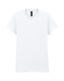 Tee shirt Personnalisé Manche Courte Duo 100% coton 183 g/m² (White: 180 g/m²) - Gildan 65000L - Tee shirt Personnalisé avec ...