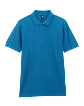 Polo Personnalisé Manche Courte avec liseré Unisexe Duo 223 g/m² (White: 214 g/m²) - Gildan 85800 - Polo Personnalisé avec ma...