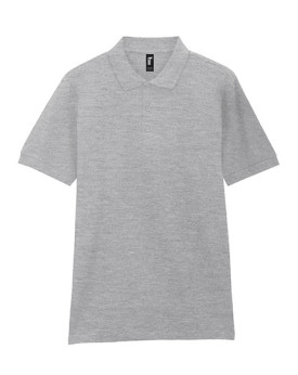 Polo Personnalisé Manche Courte avec liseré Unisexe Duo 223 g/m² (White: 214 g/m²) - Gildan 85800 - Polo Personnalisé avec ma...