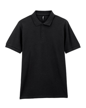 Polo Personnalisé Manche Courte avec liseré Unisexe Duo 223 g/m² (White: 214 g/m²) - Gildan 85800 - Polo Personnalisé avec ma...
