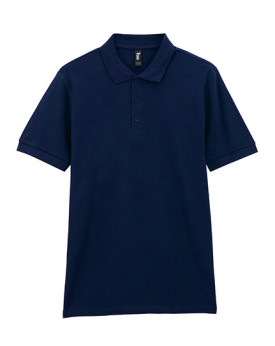 Polo Personnalisé Manche Courte avec liseré Unisexe Duo 223 g/m² (White: 214 g/m²) - Gildan 85800 - Polo Personnalisé avec ma...