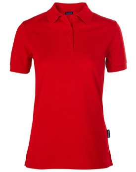 Polo Personnalisé Manche Courte avec liseré Femme 100% coton 180 g/m² - HRM 601 - Polo Personnalisé avec marquage broderie, f...