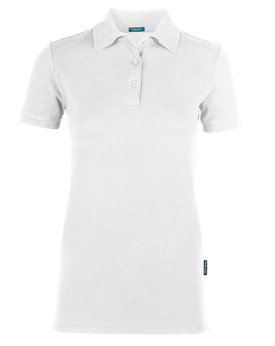 Polo Personnalisé Manche Courte avec liseré Femme 180 g/m² - HRM 602 - Polo Personnalisé avec marquage broderie, flocage ou i...