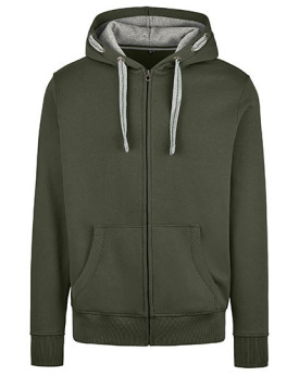Sweat Personnalisé Manche Longue avec liseré Homme 320 g/m² - HRM 701 - Sweat Personnalisé avec marquage broderie, flocage ou...