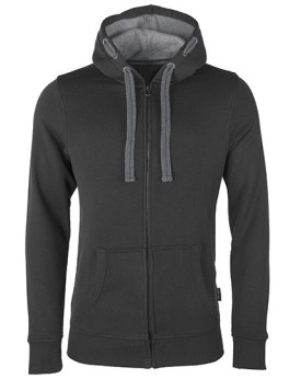 Sweat Personnalisé Manche Longue avec liseré Homme 320 g/m² - HRM 701 - Sweat Personnalisé avec marquage broderie, flocage ou...