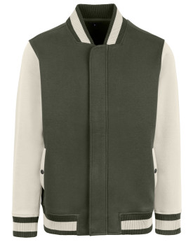 Sweat Personnalisé Manche Longue|Manchettes avec liseré Duo 320 g/m² - HRM 709 - Sweat Personnalisé avec marquage broderie, f...