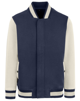 Sweat Personnalisé Manche Longue|Manchettes avec liseré Duo 320 g/m² - HRM 709 - Sweat Personnalisé avec marquage broderie, f...