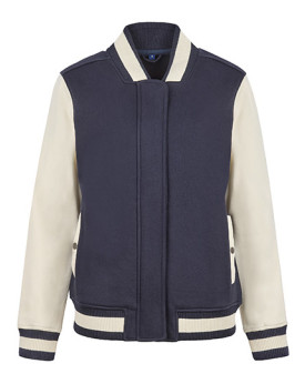Sweat Personnalisé Manche Longue avec liseré Duo 320 g/m² - HRM 809 - Sweat Personnalisé avec marquage broderie, flocage ou i...