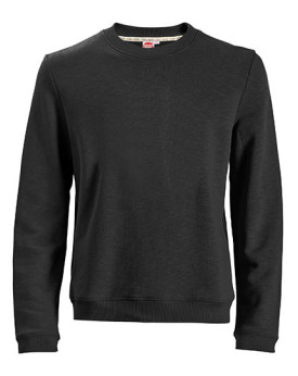 Sweat Personnalisé Manche Longue avec liseré Homme 300 g/m² - Honeymoon 1000 - Sweat Personnalisé avec marquage broderie, flo...