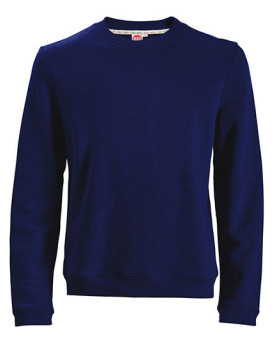 Sweat Personnalisé Manche Longue avec liseré Homme 300 g/m² - Honeymoon 1000 - Sweat Personnalisé avec marquage broderie, flo...