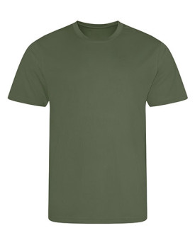 Tee shirt Personnalisé Manche Courte Bande de propreté|Col rond Homme 140 g/m² - Just Cool JC001 - Vêtements Enfant Personnal...