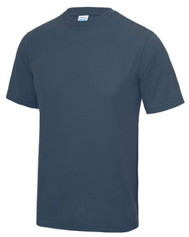 Tee shirt Personnalisé Manche Courte Bande de propreté|Col rond Homme 140 g/m² - Just Cool JC001 - Vêtements Enfant Personnal...