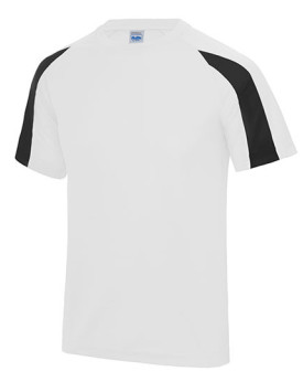 Tee shirt Personnalisé Manche Courte|Raglan Bande de propreté|Col rond Enfant 140 g/m² - Just Cool JC003J - Vêtements de Spor...