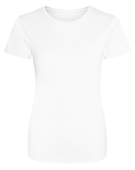Tee shirt Personnalisé Manche Courte Bande de propreté|Col rond Femme  140 g/m² - Just Cool JC005 - Vêtements de Sport Person...