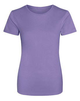 Tee shirt Personnalisé Manche Courte Bande de propreté|Col rond Femme  140 g/m² - Just Cool JC005 - Vêtements de Sport Person...