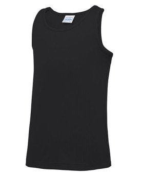 Tee shirt Personnalisé Sans Manche Col rond Enfant 140 g/m² - Just Cool JC007J - Vêtements Enfant Personnalisés avec marquage...
