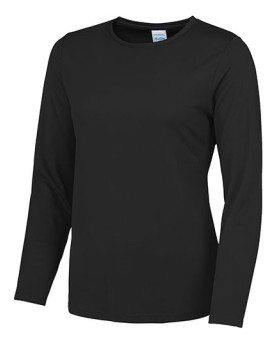 Tee shirt Personnalisé Manche Longue Col rond Femme  140 g/m² - Just Cool JC012 - Vêtements de Sport Personnalisés avec marqu...
