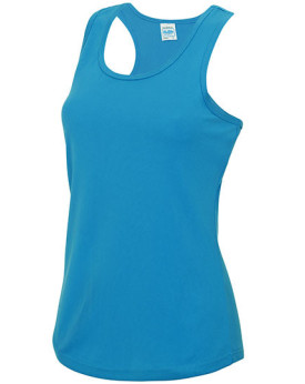 Tee shirt Personnalisé Sans Manche Col rond Femme  140 g/m² - Just Cool JC015 - Vêtements de Sport Personnalisés avec marquag...