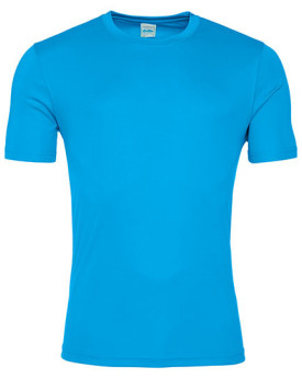 Tee shirt Personnalisé Manche Courte Bande de propreté|Col rond Homme 135 g/m² - Just Cool JC020 - Vêtements de Sport Personn...
