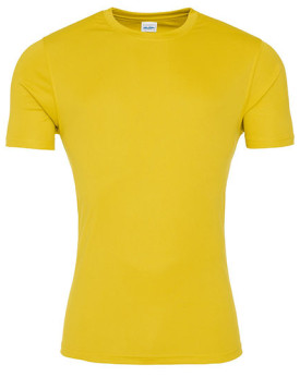 Tee shirt Personnalisé Manche Courte Bande de propreté|Col rond Homme 135 g/m² - Just Cool JC020 - Vêtements de Sport Personn...