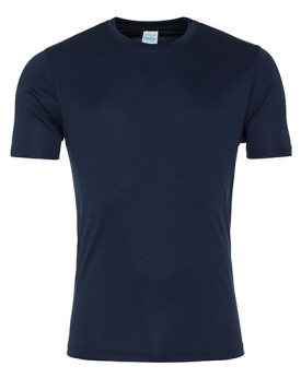 Tee shirt Personnalisé Manche Courte Bande de propreté|Col rond Homme 135 g/m² - Just Cool JC020 - Vêtements de Sport Personn...
