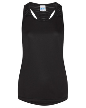 Tee shirt Personnalisé Sans Manche Bande de propreté|Racerback|Col rond Femme  135 g/m² - Just Cool JC027 - Vêtements de Spor...