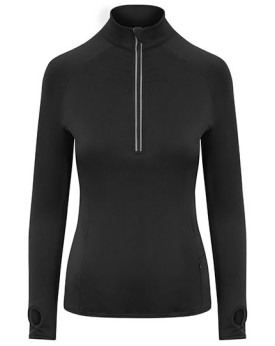 Tee shirt Personnalisé Manche Longue|Raglan Fermeture à glissière 1/2 Femme  280 g/m² - Just Cool JC035 - Vêtements de Sport ...