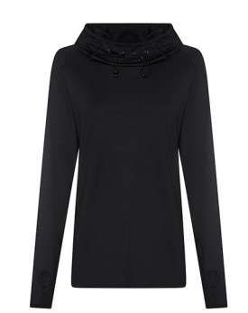 Tee shirt Personnalisé avec liseré|Raglan Femme  210 g/m², Black: 240 g/m² - Just Cool JC038 - Vêtements de Sport Personnalis...