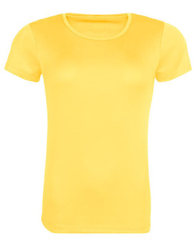 Tee shirt Personnalisé Manche Courte Col rond Femme  140 g/m² - Just Cool JC205 - Tee shirt Personnalisé avec marquage broder...